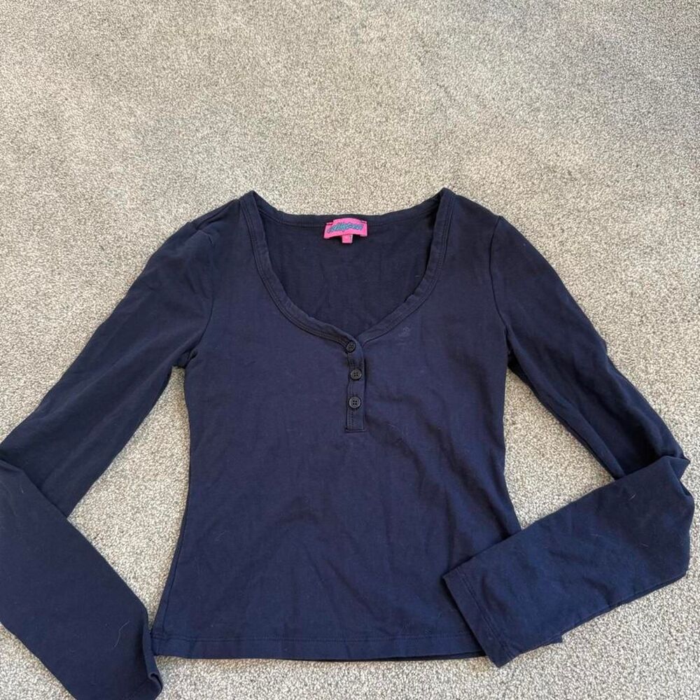 Edikted Women's Navy and Blue Top